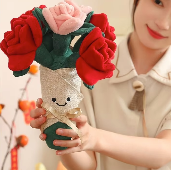 Luv Co.™ Blossom Rose Bouquet - 28cm